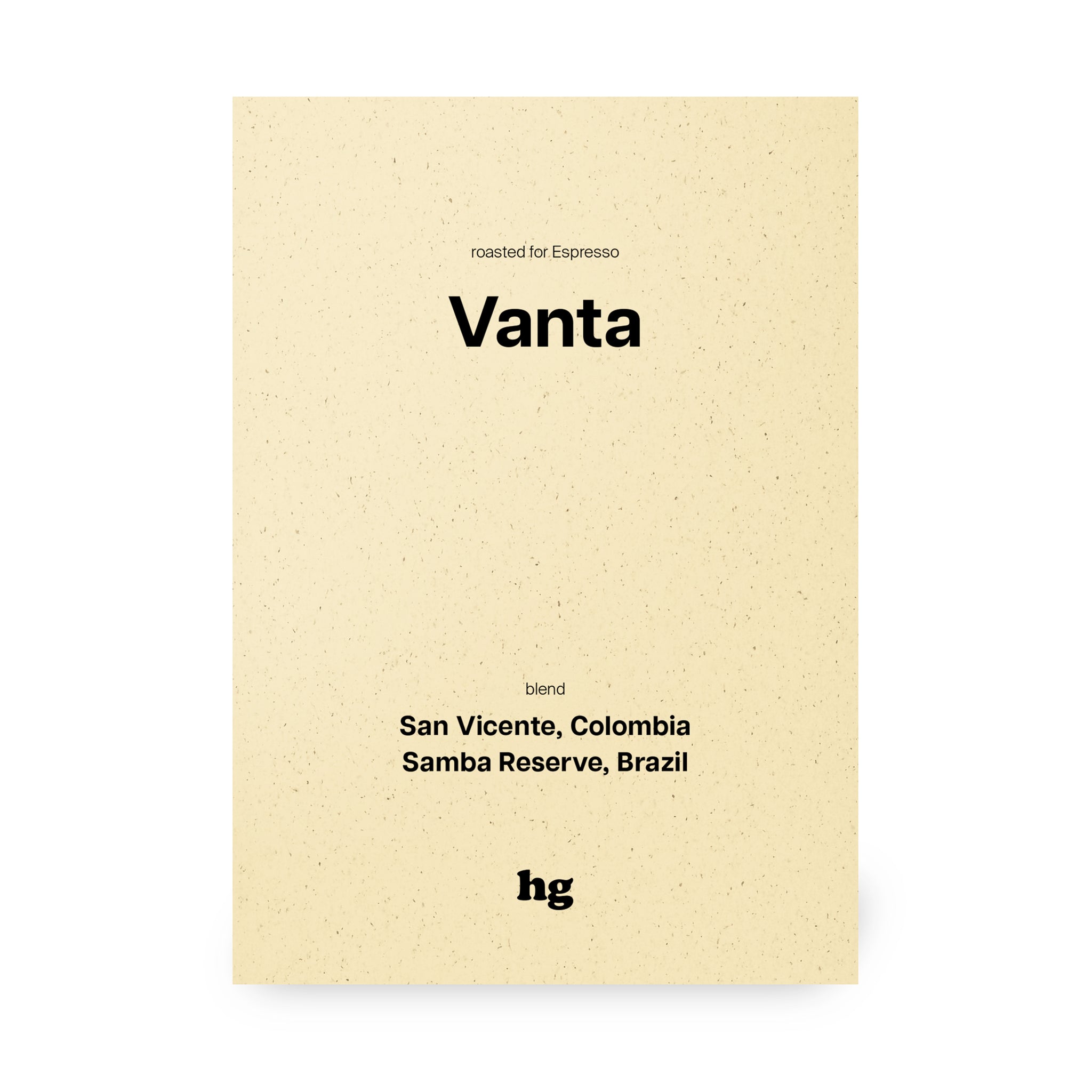 Vanta (Drip Bag In-store) packshot