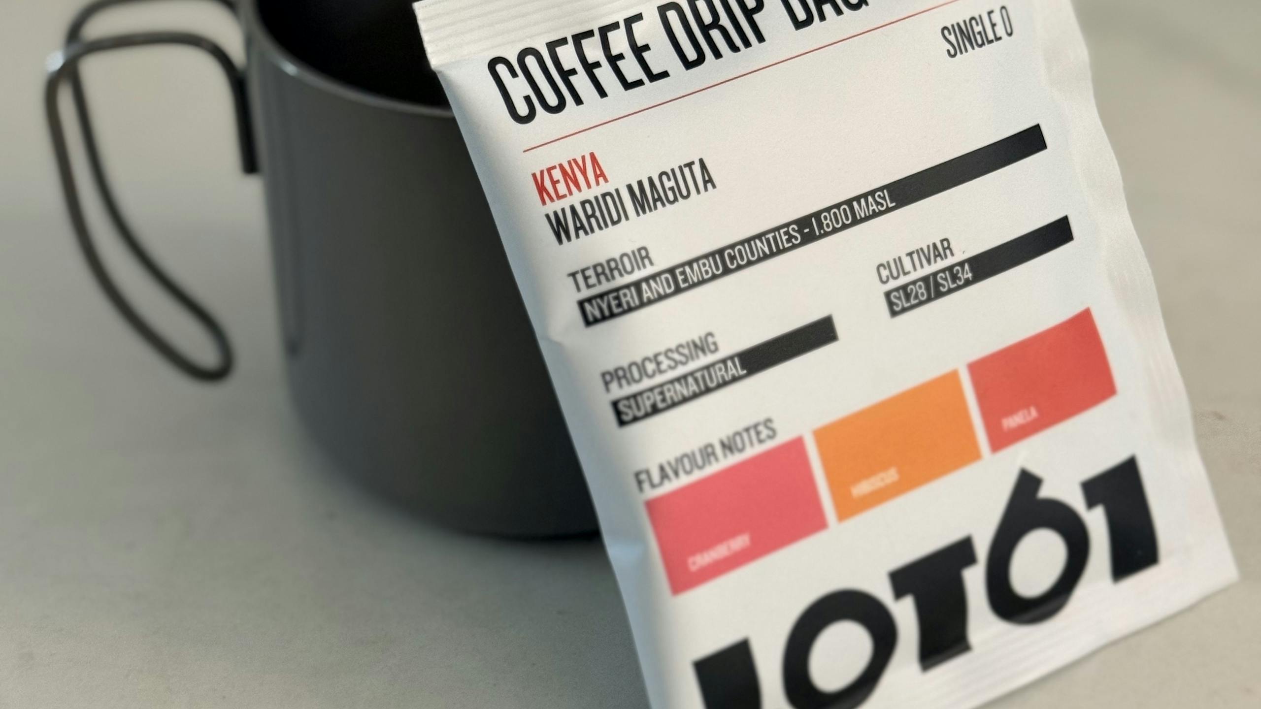 Coffee Drip Bag Single O - Kenya packshot