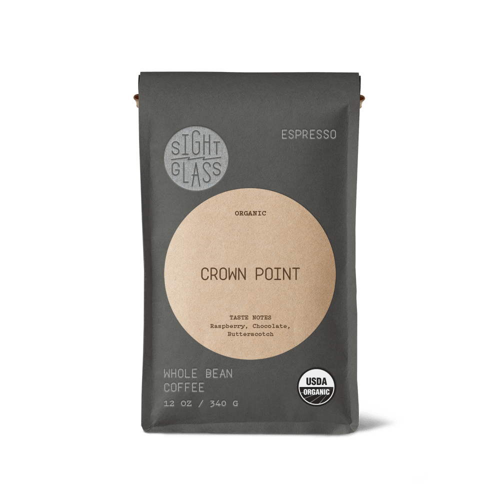 Crown Point Organic Espresso Blend packshot