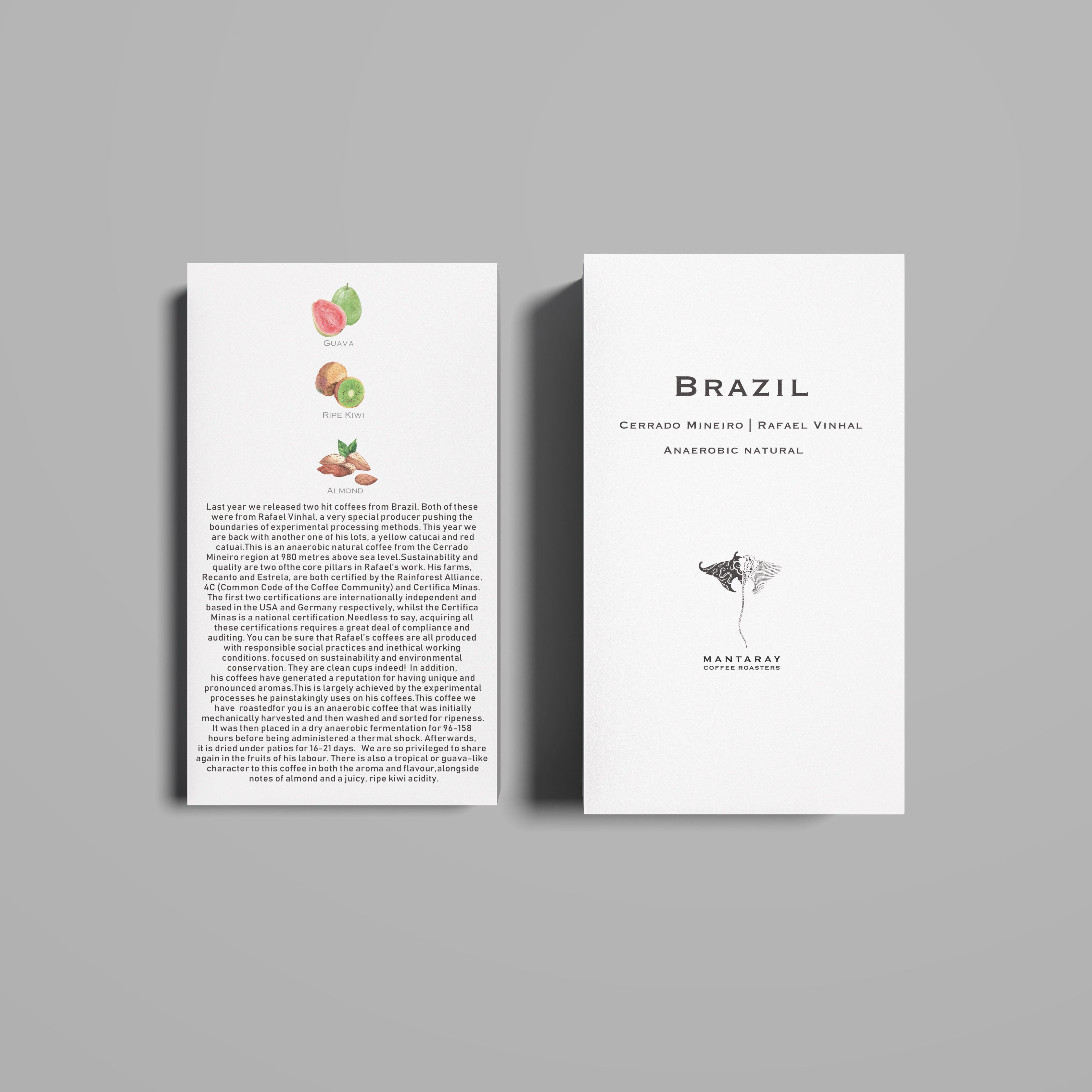 Brazil Cerrado Mineiro | Rafael Vinhal Anaerobic natural (Single Origin Espresso)
