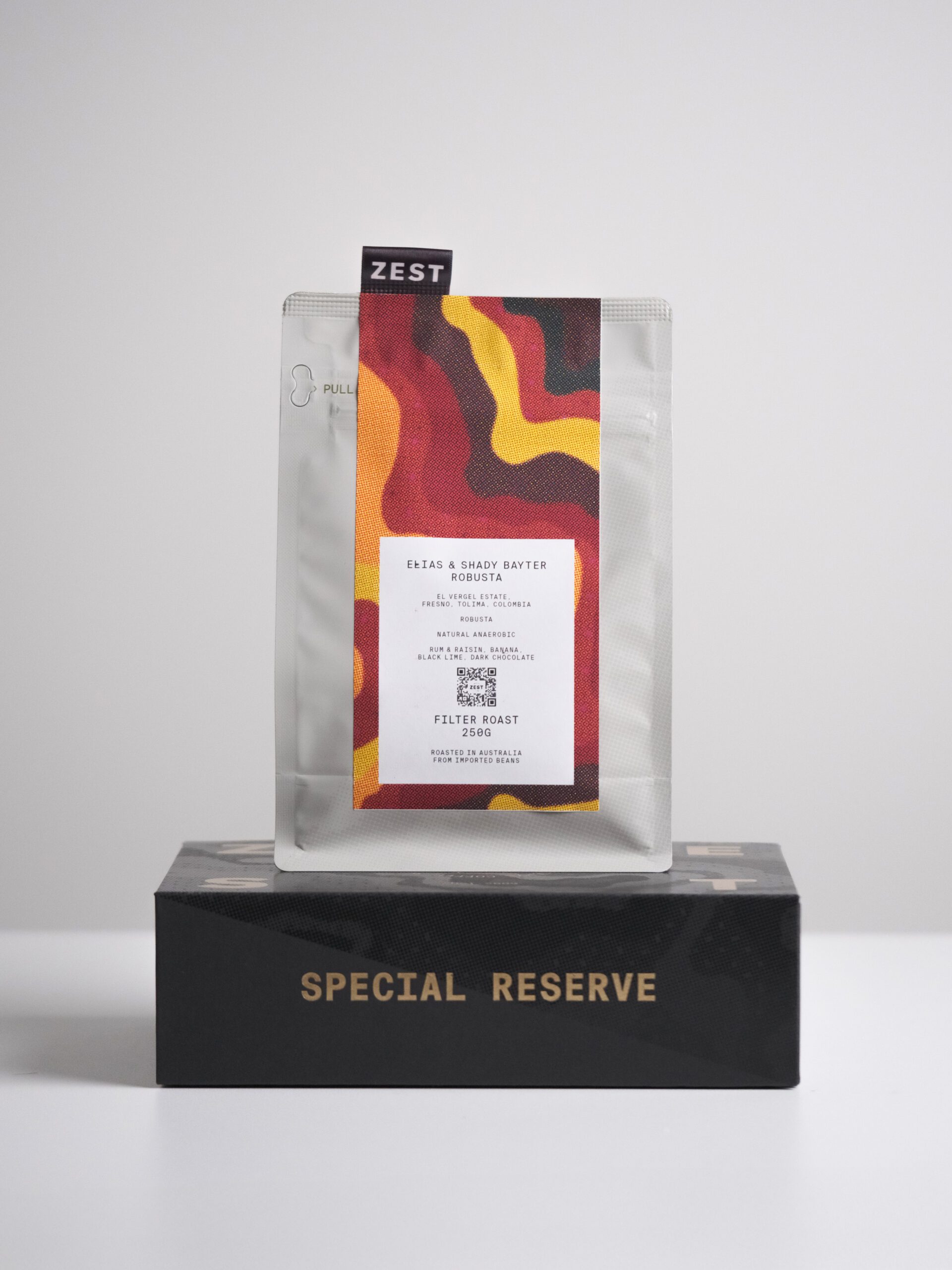 Colombia Elias & Shady Bayter Robusta packshot